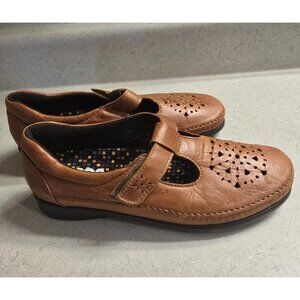 SAS Roamer Mary Jane Shoes Women’s Size 8 – Brown Leather Comfort Loafers